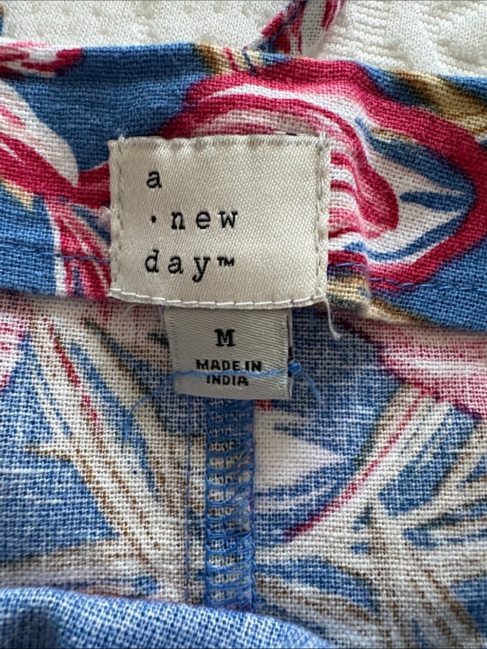 Linen Mini Dress - Picture 5 of 5